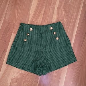 High waisted short